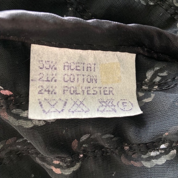 1970/80s Sequin and Ribbon Evening Topper - Picture 6 of 7